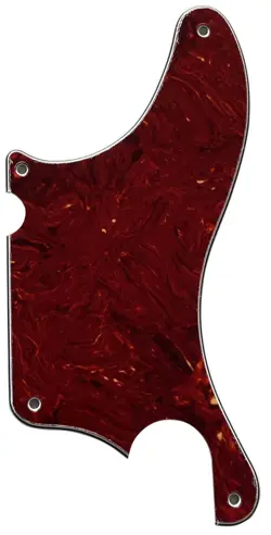 FITS FENDER TELECASTER CABALLO TONO LIGERO GUITAR PICKGUARD,4 PLY RED TORTOISE