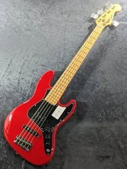 FENDER MADE IN JAPAN HYBRID II JAZZ BASS V MODENA RED