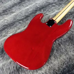 FENDER MADE IN JAPAN HYBRID II 2024 COLLECTION JAZZ BASS QUILT RED BERYL