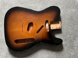 FENDER AMERICAN CLASSIC 50S TELECASTER GUITAR BODY SUNBURST 4 LB 0 OZ