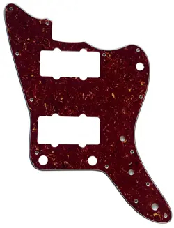 FOR FENDER JAPAN JAZZMASTER STYLE GUITAR PICKGUARD 4 PLY RED TORTOISE