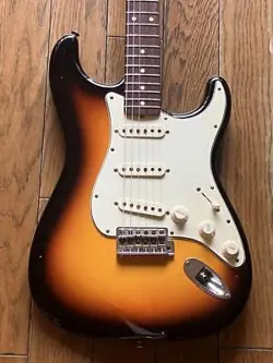 LIMITED EDITION FENDER CUSTOM SHOP LTD 62/63 STRAT