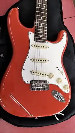 FENDER PLAYER II STRAT RW CRR USED ALDER BODY ROSEWOOD FINGERBOARD W/SOFT CASE