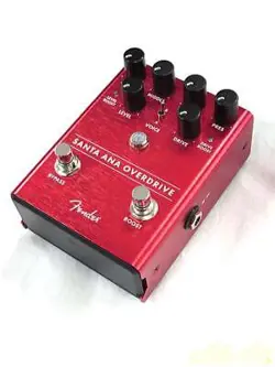 FENDER SANTA ANA OVERDRIVE DISTORTION EFFECTOR FROM JAPAN