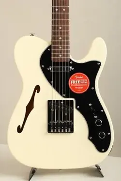 SQUIER BY FENDER AFFINITY SERIES TELECASTER THINLINE OLYMPIC WHITE