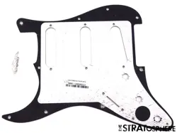 STRAT PICKGUARD BLACK