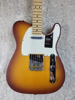 FENDER AMERICAN PERFORMER TIMBER TELECASTER HONEY BURST W/ GIG BAG