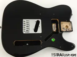 FENDER PLAYER II TELECASTER TELE BODY & HARDWARE ALDER, BLACK