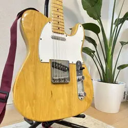 FENDER JAPAN TELECASTER 1994 - 1995 ELECTRIC GUITAR NATURAL WITH SOFT CASE