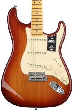 FENDER AMERICAN PROFESSIONAL II STRATOCASTER - SIENNA SUNBURST WITH MAPLE