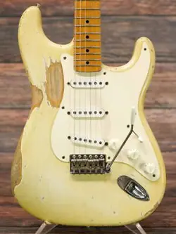 FENDER CUSTOM SHOP 1956 STRATOCASTER NOS WHITE BLONDE 