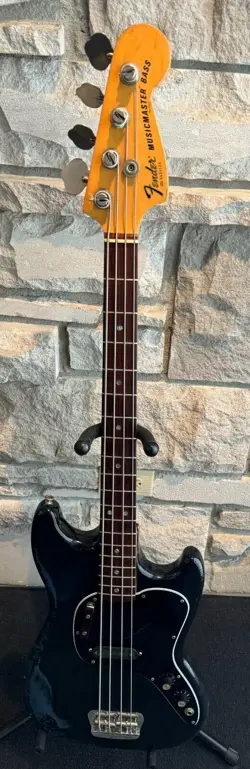 FENDER MUSICMASTER BASS 1978 - BLACK