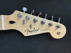 NEW FLAME MAPLE ELECTRIC GUITAR NECK WITH TUNERS FOR FENDER CUSTOM SHOP STRAT