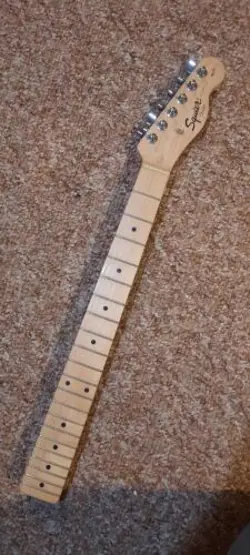 FENDER SQUIER MAPLE TELECASTER LOADED NECK