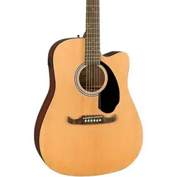 FENDER FA-125CE DREADNOUGHT ACOUSTIC-ELECTRIC GUITAR NATURAL