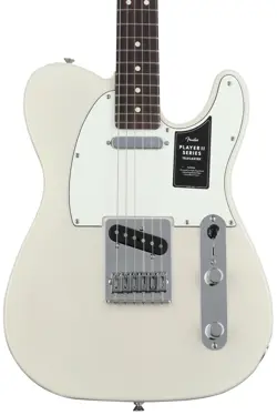 FENDER PLAYER II TELECASTER ELECTRIC GUITAR - WHITE BLONDE WITH ROSEWOOD