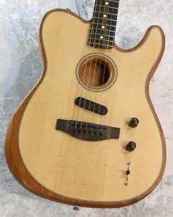 FENDER AMERICAN ACOUSTASONIC TELECASTER NATURAL #US224166A 2.29KG/ #GGEO9