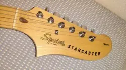 GOOD CONDITION SQUIER BY FENDER AFFINITY SERIES STARCASTER ELECTRIC GUITAR