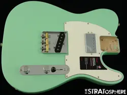 FENDER AMERICAN PERFORMER HUMBUCKER TELECASTER TELE LOADED BODY SATIN SURF GREEN