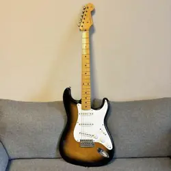 FENDER JAPAN STRATOCASTER E SERIAL MADE BY FUJIGEN