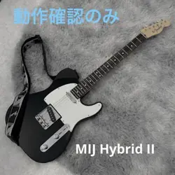 FENDER MIJ HYBRID II TELECASTER BLACK
