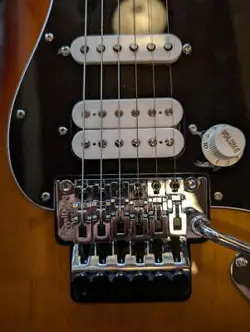 FENDER STRATOCASTER WITH FLOYD ROSE
