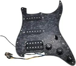 SSH GUITAR PREWIRED LOADED PICKGUARD WITH ALNICO5 PICKUP FOR FENDER STRAT GUITAR