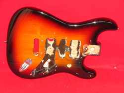 FENDER 2002 USA SUN BURST AMERICAN STRATOCASTER BODY