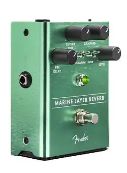 FENDER EFFECTOR MARINE LAYER REVERB PEDAL (NO BATTERY INCLUDED)