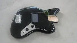 FENDER SQUIER JAGUAR 4 STRING BASS LOADED BODY. BARTOLINI PICKUP