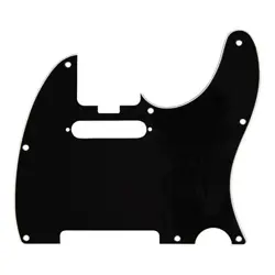 FENDER ELITE TELE PICKGUARD BLACK 3-PLY OUTLET