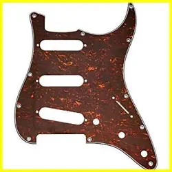 RED  11 HOLES SSS STRAT PICKGUARD FENDER USA/MEXICO STANDARD ST STRATOCASTER ELE