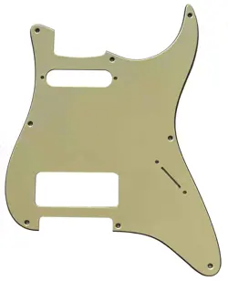 FOR FENDER 8 HOLE STRATOCASTER WITH P90 PICKUP GUITAR PICKGUARD VINTAGE YELLOW