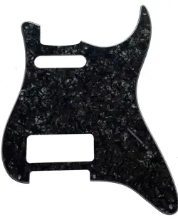 FOR FENDER 8 HOLE STRATOCASTER WITH P90 PICKUP GUITAR PICKGUARD BLACK PEARL