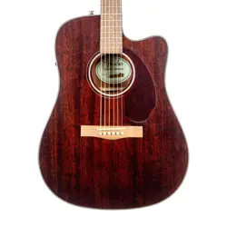 FENDER CD-140SCE ALL MAHOGANY DREADNOUGHT CUTAWAY ACOUSTIC ELECTRIC GUITAR