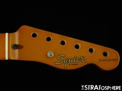 FENDER SQUIER CLASSIC VIBE 50S TELECASTER NECK, TELE TINTED GUITAR MN MAPLE.