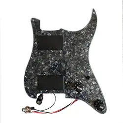 PREWIRED LOADED PICKGUARD WITH HH HUMBUCKER PICKUPS FOR FENDER ST GUITAR PARTS