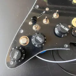 LOADED LEFT-HANDED PICKGUARD