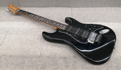 [RARE] FENDER JAPAN ELECTRIC GUITAR STRATOCASTER BOXER MODEL BLACK USED FROM JPN