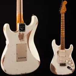 FENDER CUSTOM SHOP LTD 1958 STRATOCASTER HEAVY RELIC INDIAN IVORY 462