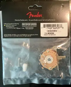 FENDER STATOCASTER STRAT TELECASTER 5-WAY PICKUP SELECTOR SWITCH