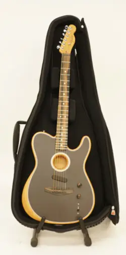 FENDER AMERICAN ACOUSTASONIC TELECASTER ELECTRIC GUITAR W/ EBONY FINGERBOARD