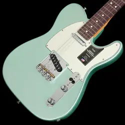 FENDER AMERICAN PROFESSIONAL II TELECASTER ROSEWOOD MYSTIC SURF GREEN WEIGHT: 3.