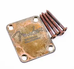 FENDER Â® 099-1445-100 AGED RELIC AMERICAN SERIES 4-BOLT NECK PLATE 