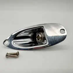 FENDER ROAD WORN STRATOCASTER JACK PLATE AND JACK 24091