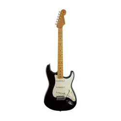 [PREORDER] FENDER ARTIST ERIC JOHNSON STRATOCASTER GUITAR, MAPLE NECK, BLACK,