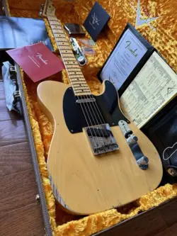 TELECASTER BLONDE AGED