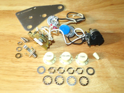 FENDER 2021 USA WHITE ERIC JOHNSON SIGNATURE STRATOCASTER CONTROL POTS HARNESS