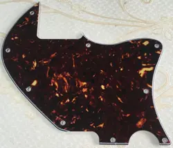 FOR FENDER MERLE HAGGARD F HOLE TELECASTER BLANK GUITAR PICKGUARD BROWN TORTOISE