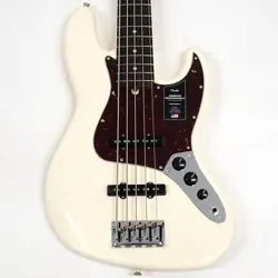 FENDER AMERICAN PROFESSIONAL II JAZZ BASS V OLYMPIC WHITE / RW